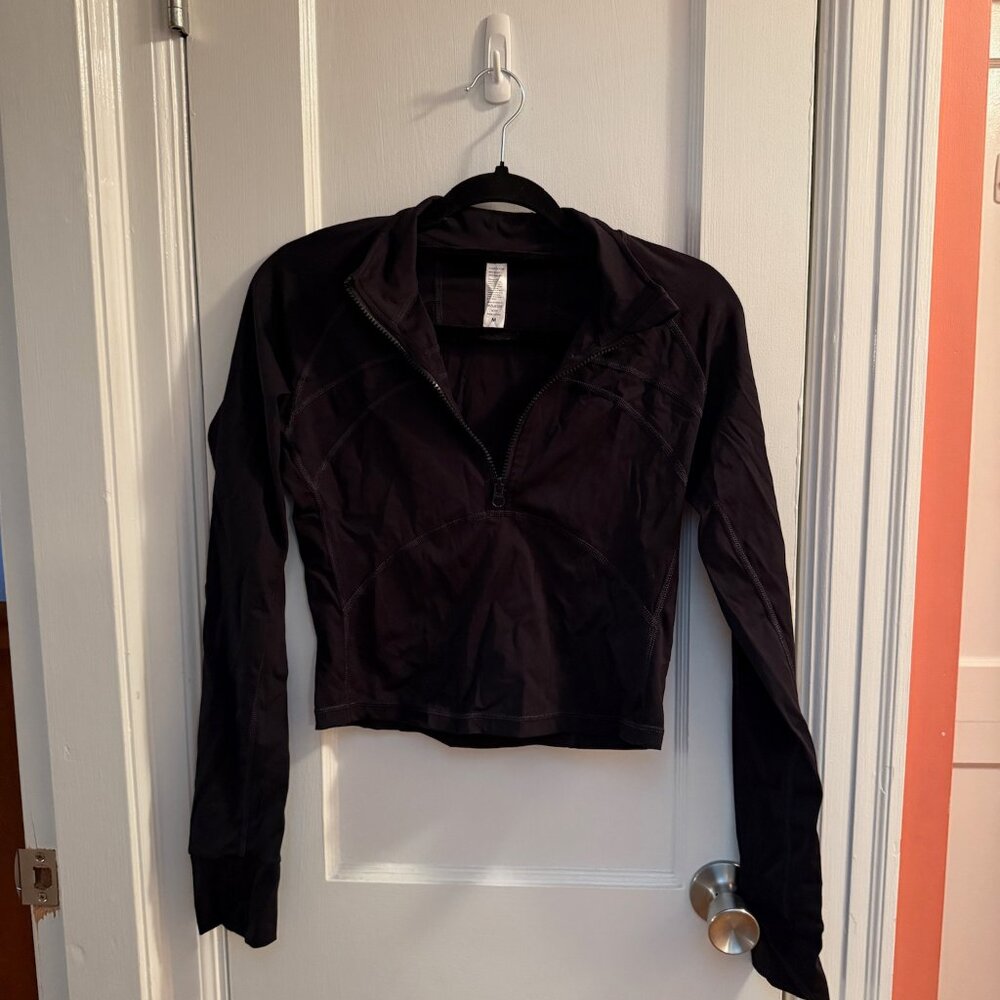 Black performance jacket zip M - Picture 3 of 8
